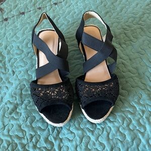 Elegant Black Women's Sandals